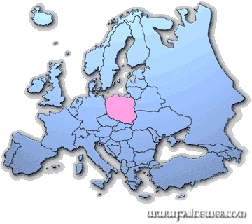 ポーランド地図