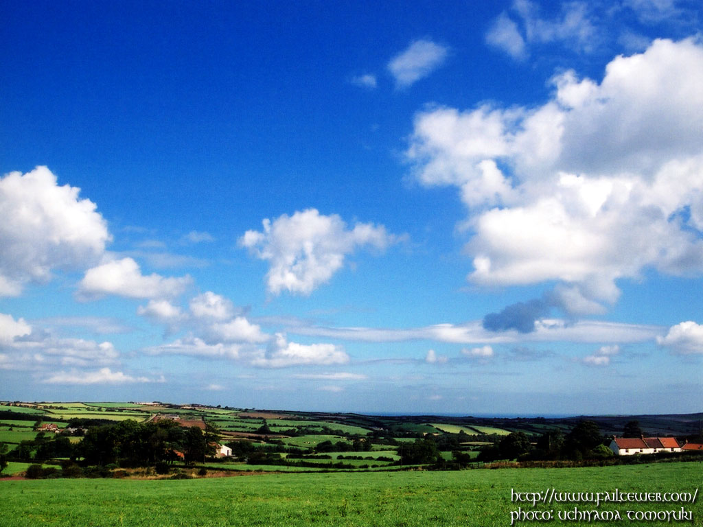 イギリス田園風景 壁紙写真紀行 Failte